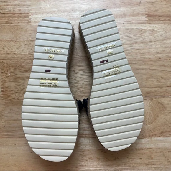 MIDAS "Shelles" Black Plaited Leather Slip On Sandals Slides Size 39 RRP $190 - Picture 6 of 11